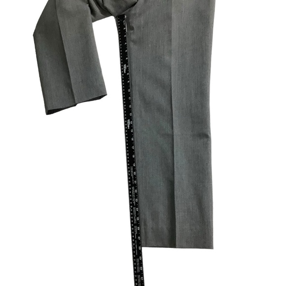 Harve Benard Grey Wool-blend Trouser Size 10 - Picture 5 of 7